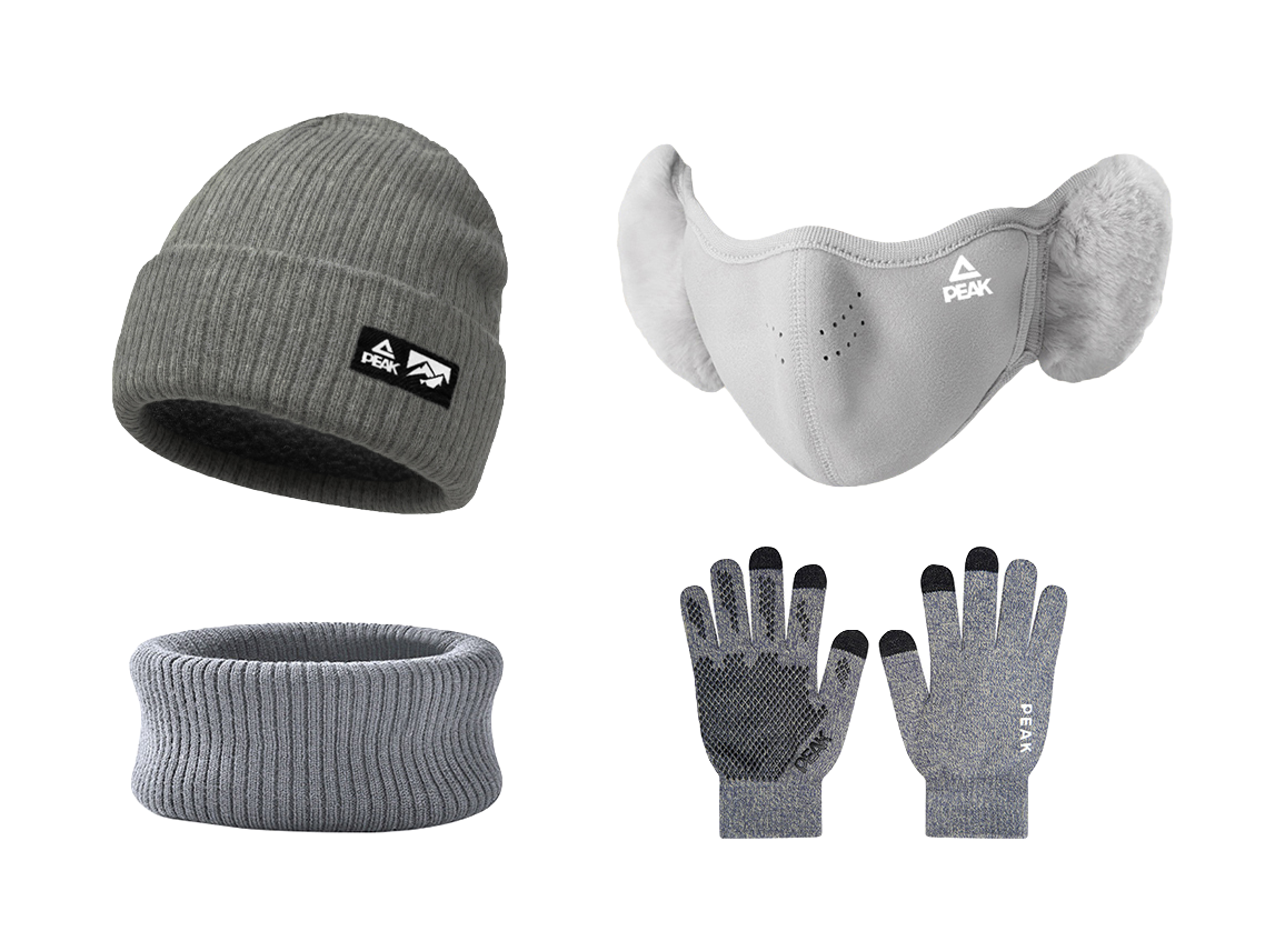 Pick RIGHT series autumn and winter, with thickened velvet lining, warm and windproof locking, suitable for cycling sports without tying the head. Polyester (polyester fiber) wool cap for both men and women, suitable for couples  VJSNEAKER