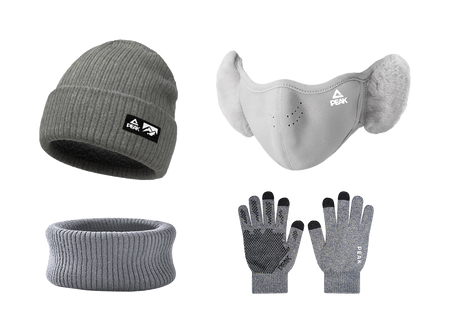 Pick RIGHT series autumn and winter, with thickened velvet lining, warm and windproof locking, suitable for cycling sports without tying the head. Polyester (polyester fiber) wool cap for both men and women, suitable for couples  VJSNEAKER