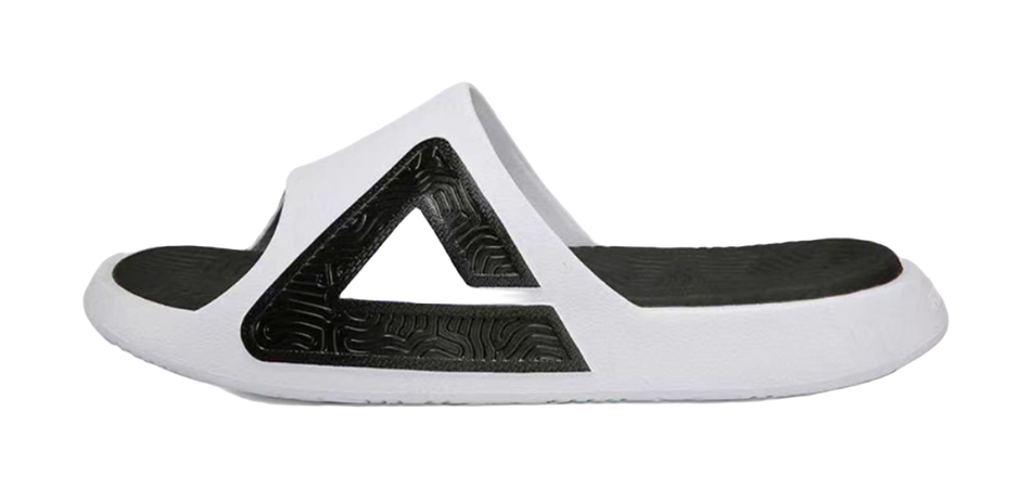 PEAK Taichi Slippers Slide Slippers Unisex White Black