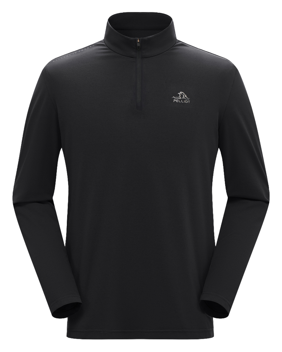 Boxi and PELLIOT Classic 2.0 Outdoor Fast Drying Stand up Collar Windproof Light Elastic Toray Technology TORAY NATURE Antibacterial Fabric Slimming Sports Hiking Mountaineering Running Breathable Bottom Coat Comfortable and Versatile Long Sleeve Hoo  vjsneaker.com