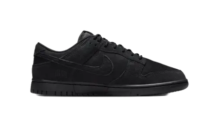 Nike Dunk Abrasion Resistant Low top Skateboard Shoes Unisex Black  vjsneaker.com