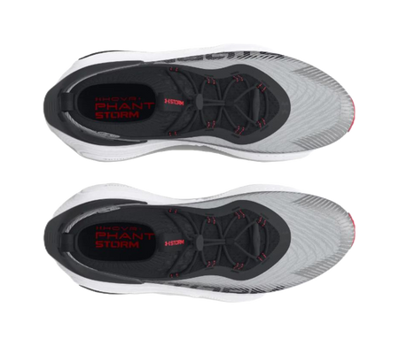 Under Armour Phantom 4 Comfortable And Lightweight Abrasion Resistant Mid top Casual Shoes Unisex Gray  vjsneaker.com