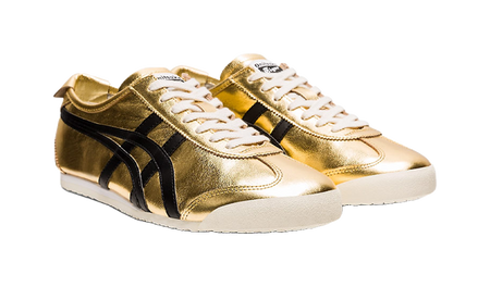 Onitsuka Tiger Mexico 66 Pure Gold/Black  vjsneaker.com