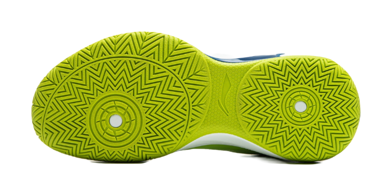 Li Ning YOUNG Fengying 2.0 Low top Childrens Basketball Shoes Green Blue Unisex  VJSNEAKER