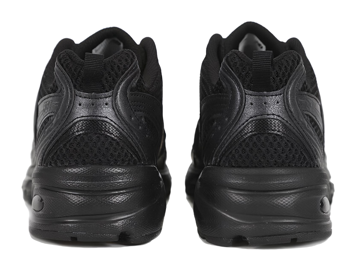 530 New Balance Black Dark Grey  vjsneaker.com