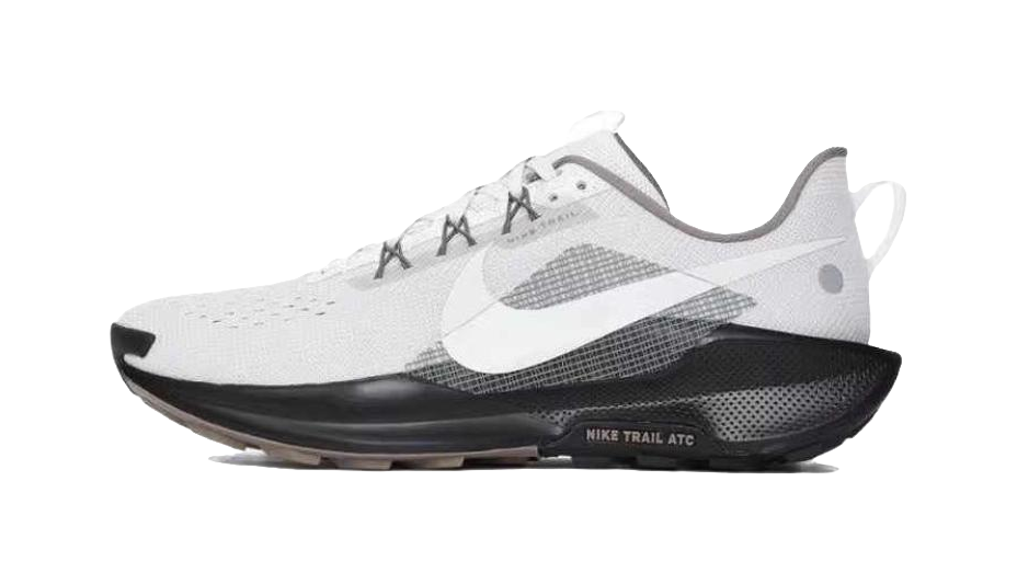 Nike Pegasus Trail 5 Fabric Cushioning Breathable Rebound Low top Casual Running Shoes Mens White  vjsneaker.com