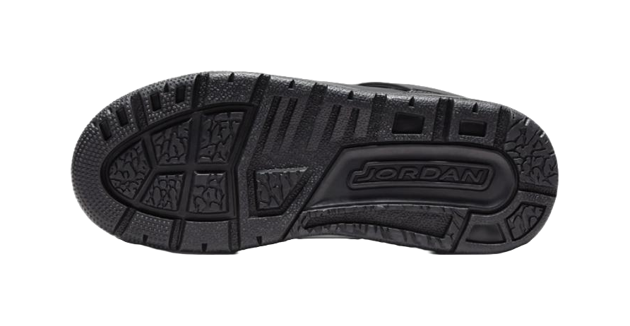 Jordan Spizike Winterized Black Cat GS  vjsneaker.com