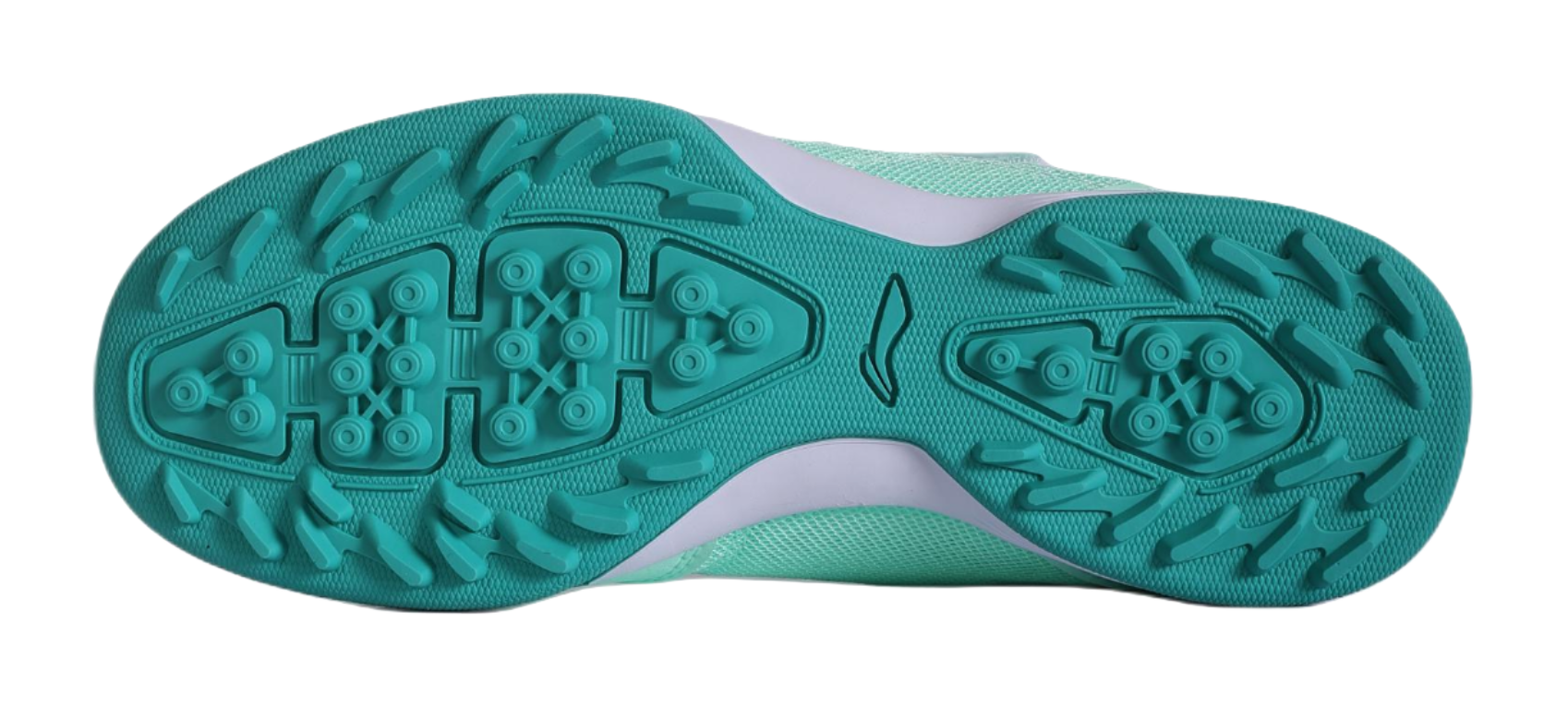 Li Ning Children's Broken Nails Fashionable, Comfortable, Anti slip, Wear resistant, Low cut Children's Football Shoes Fluorescent Light Green/Jade Green  VJSNEAKER