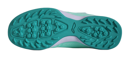 Li Ning Children's Broken Nails Fashionable, Comfortable, Anti slip, Wear resistant, Low cut Children's Football Shoes Fluorescent Light Green/Jade Green  VJSNEAKER