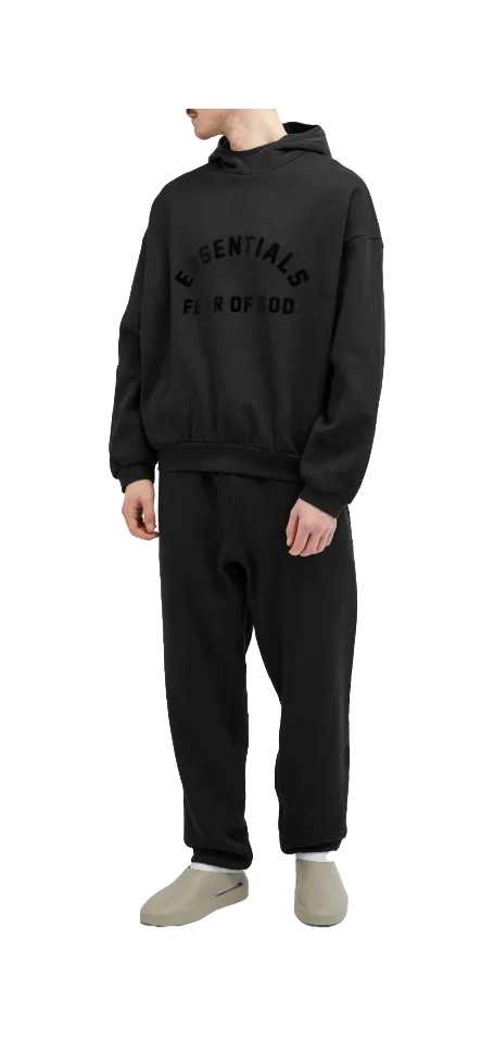Fear Of God Essentials Nylon Fleece Hoodie  vjsneaker.com