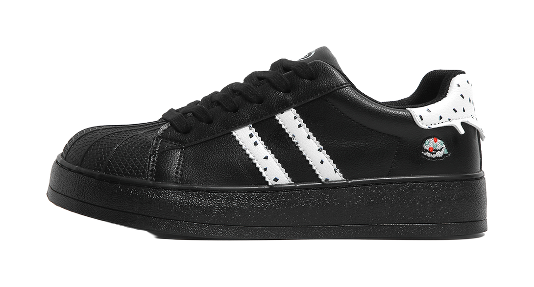 HUANQIU Abrasion Resistant Lightweight Slip Resistant Low top Skateboard Shoes Women's 