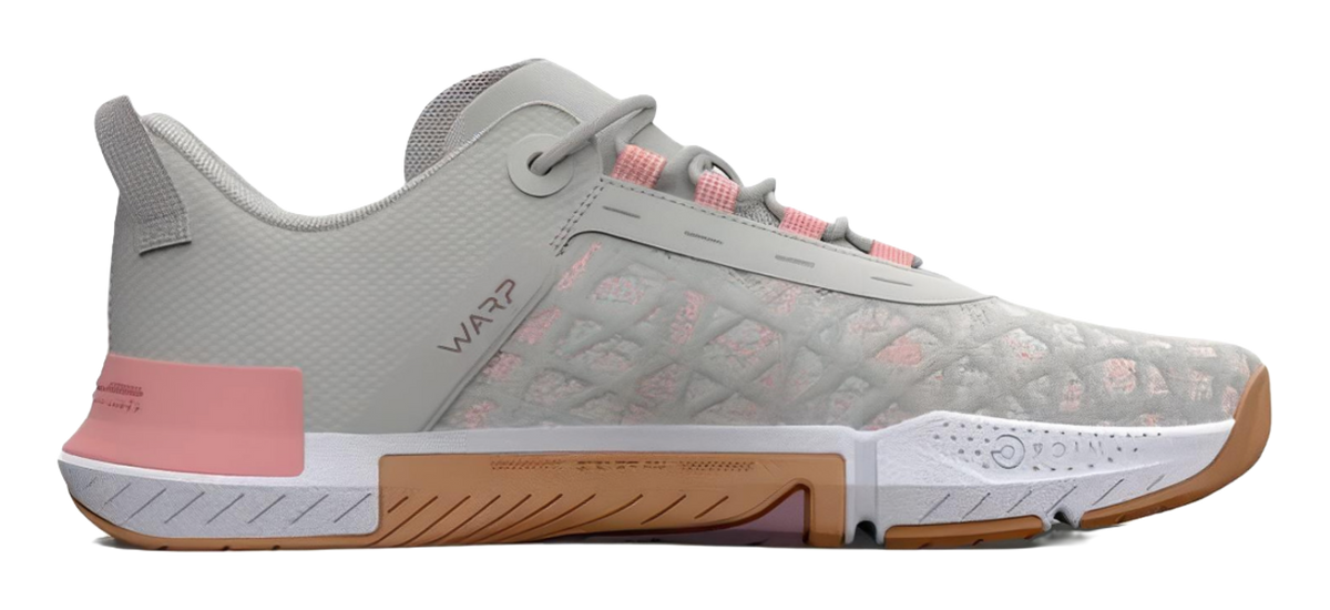 Under Armour TriBase Reign 5 White Clay Pink Fizz Womens  vjsneaker.com
