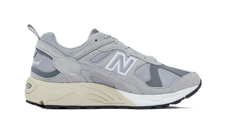 878 New Balance Light Grey Silver  vjsneaker.com