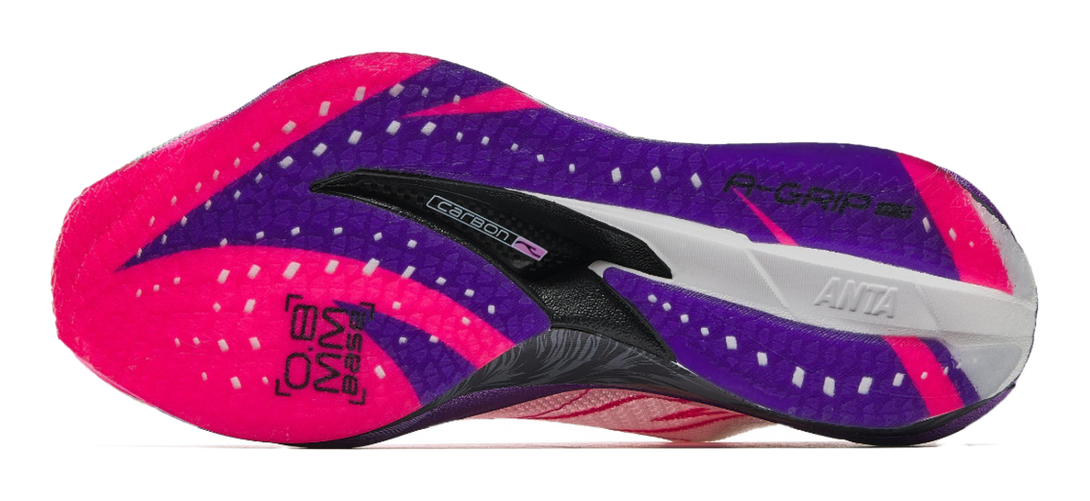 ANTA C202 6.0 PRO Running Shoes Men's Low top White Purple 