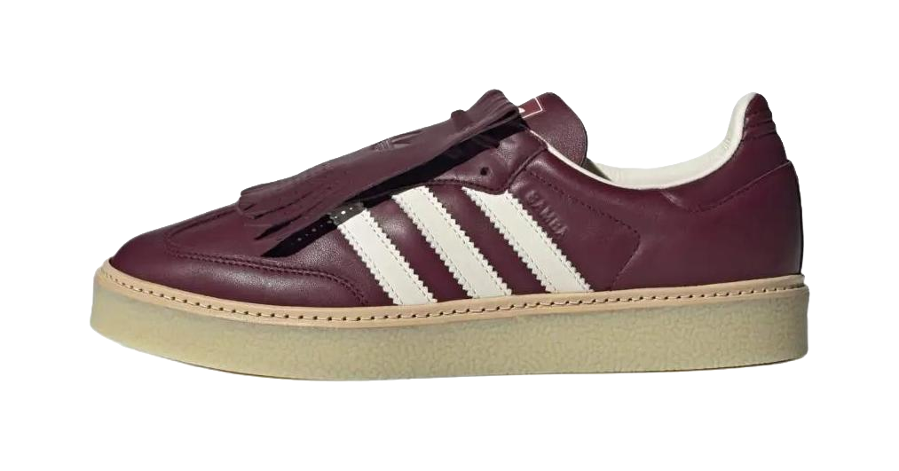 Samba Originals Adidas Originals Lux Maroon/Off White/Noble Maroon  vjsneaker.com