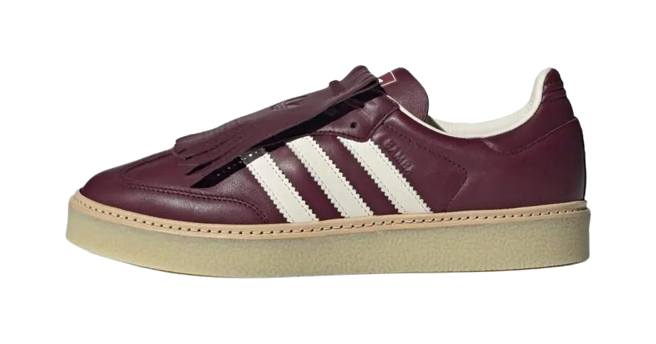 Samba Originals Adidas Originals Lux Maroon/Off White/Noble Maroon  vjsneaker.com