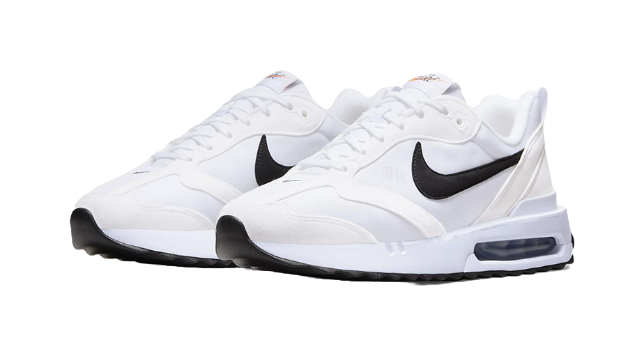 Nike Air Max Dawn White Total Orange Womens  vjsneaker.com