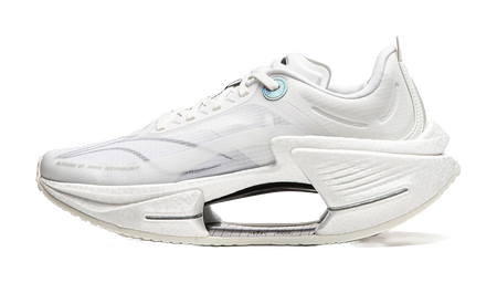 Li Ning Shadow 3 Essential Cushioning Support Rebound Low top Casual Running Shoes Mens Ivory  VJsneaker