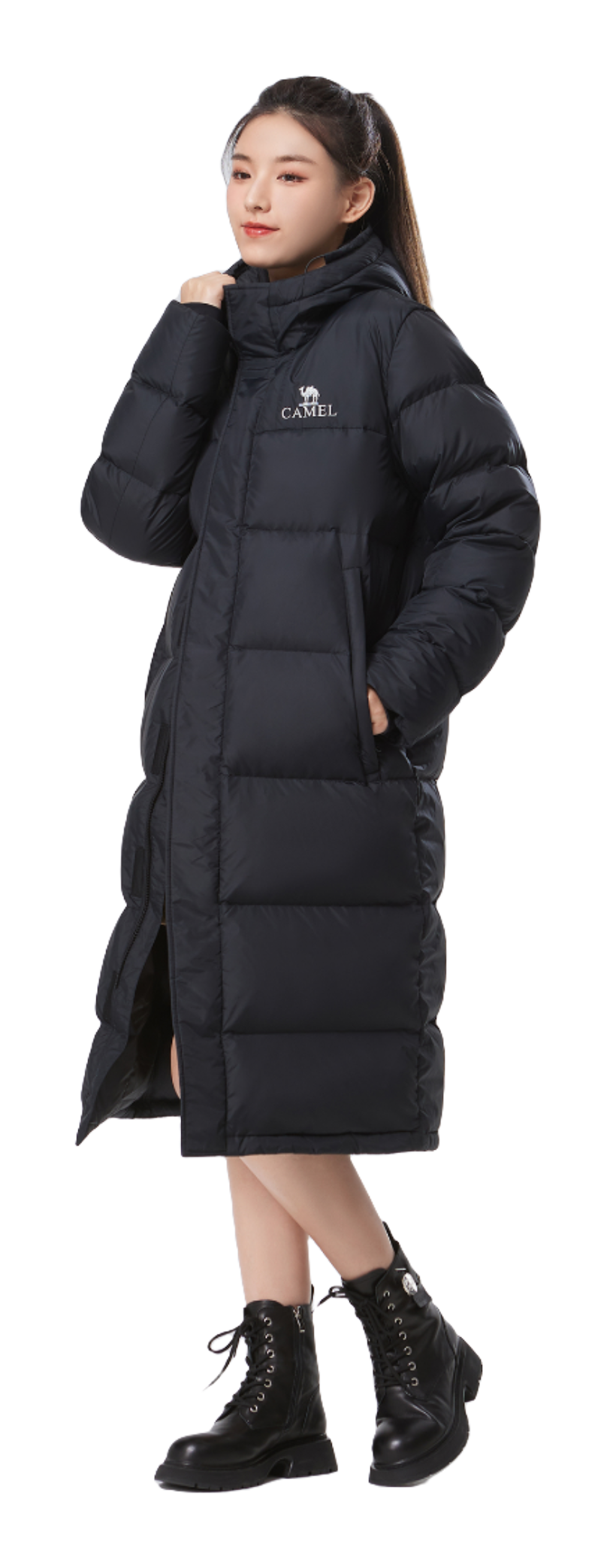 CAMEL Warm Fleece Series Down Jacket Unisex  VJ SNEAKER