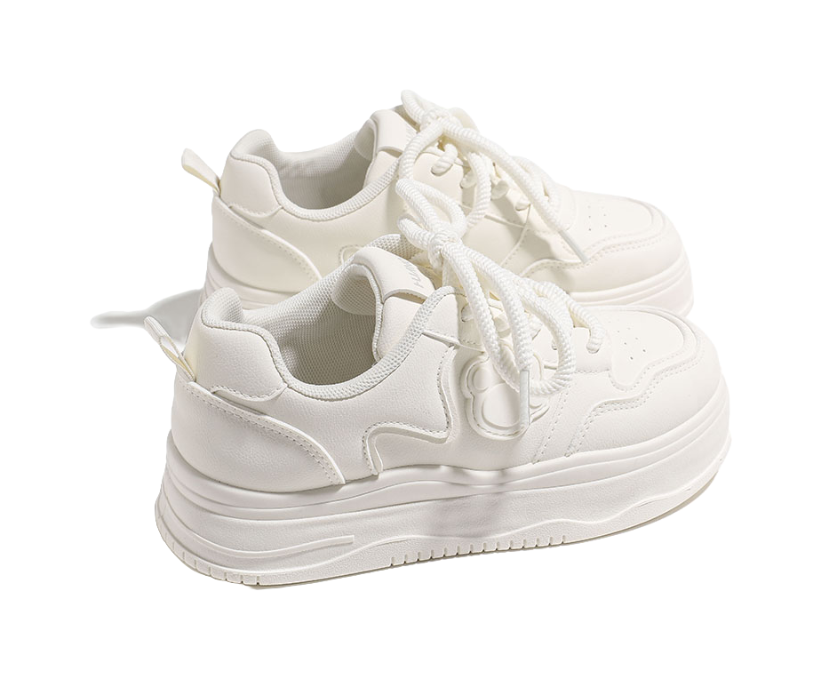 HUANQIU Anti Slip And Wear Resistant Height Increasing Low Top Skateboard Shoes Women's 