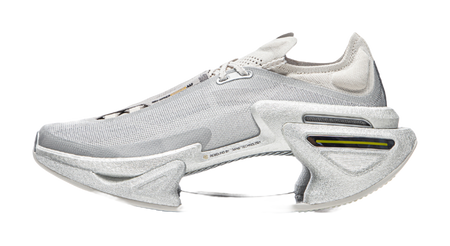 Li Ning Shadow 3.0 Textile Low top Casual Sprint Physical Fitness Test Physical Exam Running Shoes Unisex Silver  VJsneaker