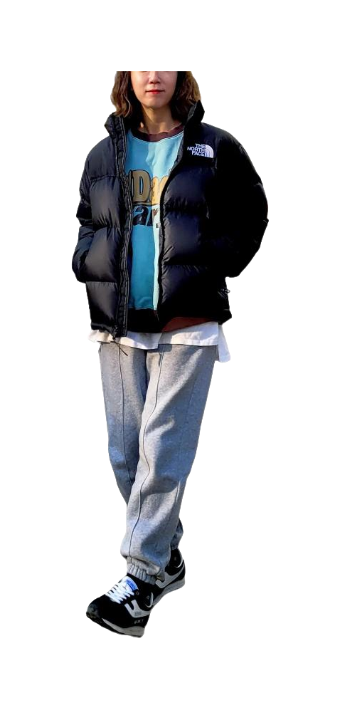 THE NORTH FACE MS 1996 Eco Nuptse Jacket Black Korea Version  vjsneaker.com