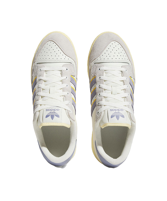 Adidas Centennial 85 Low Crystal White Silver Violet  vjsneaker.com