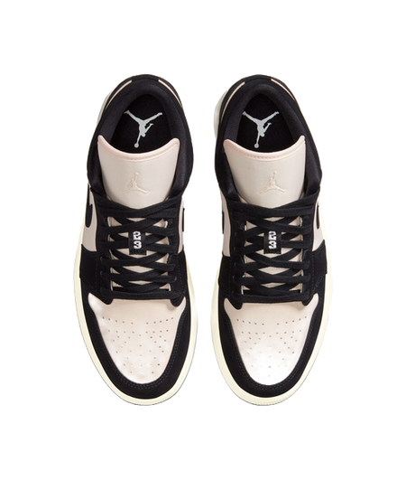 Jordan 1 Low Black Guava Ice Speckled Midsole Womens  vjsneaker.com