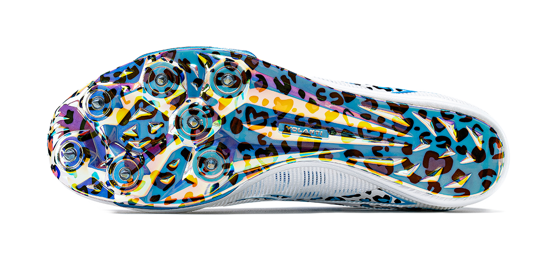 Volanti Rocket Cushion Running Shoes Unisex Mid top Blue 