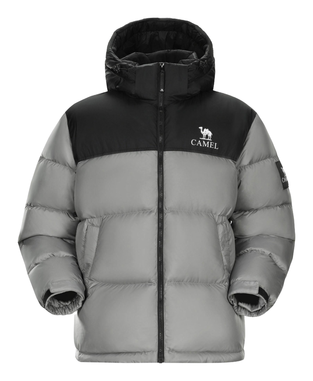 CAMEL Warm Fleece Collection Down Jacket Unisex  vjsneaker.com