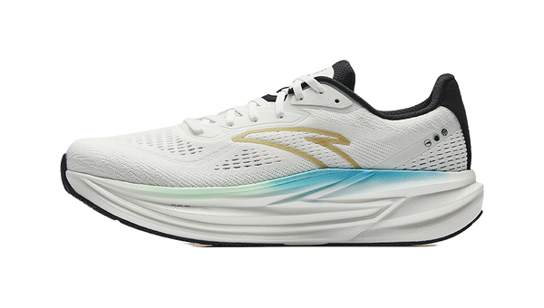 Anta Anti Slip Wear Resistant Low Top Casual Running Shoes Men's White 