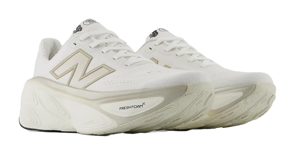 Fresh Foam X More v5 Wmns New Balance Sea Salt Light Gold Metallic Womens  vjsneaker.com