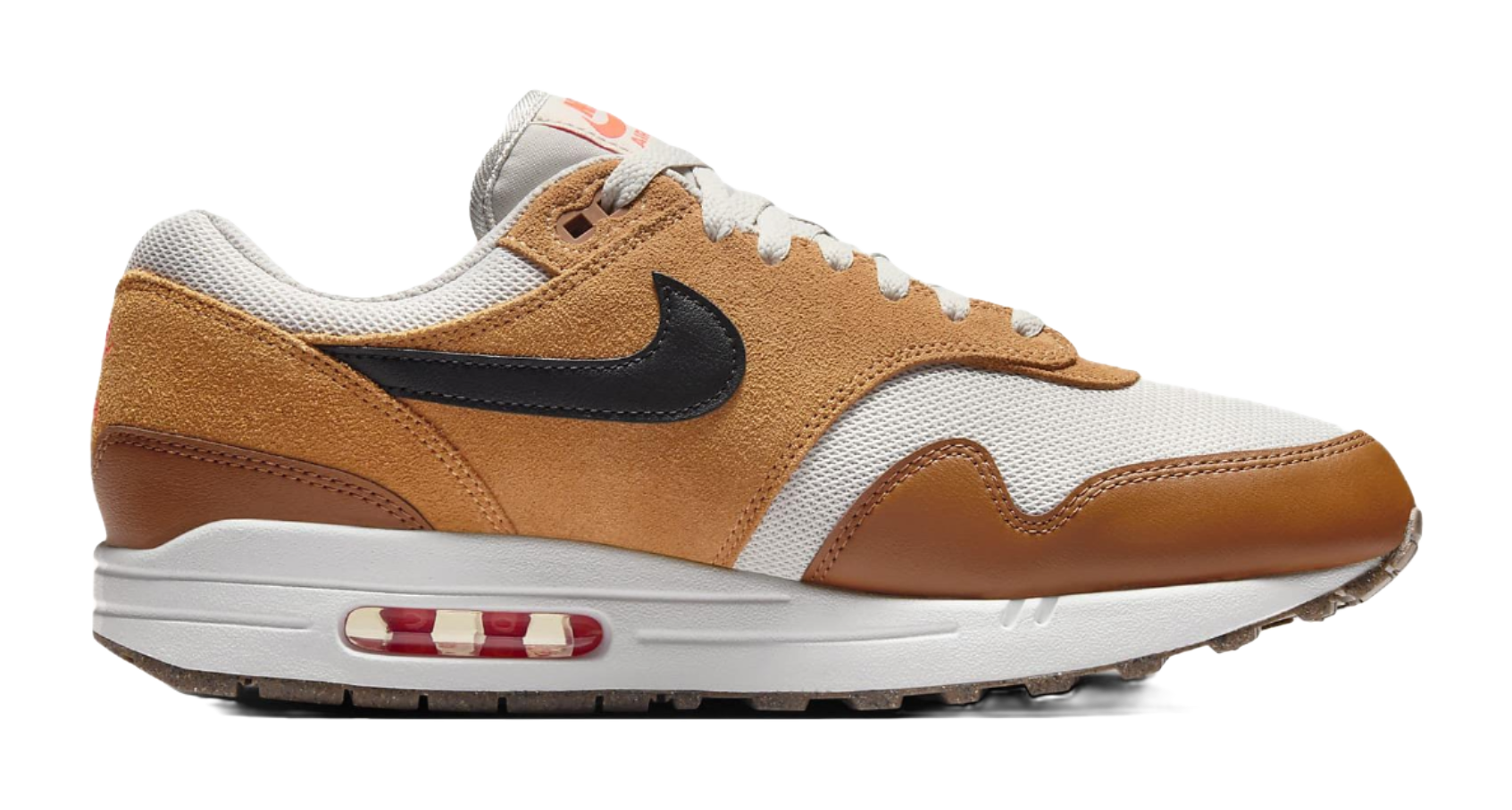 Nike Air Max 1 Essential British Tan Light Bone  vjsneaker.com