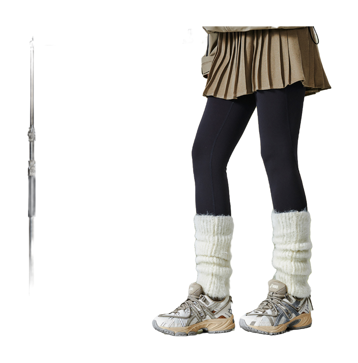 ASICS Gel Kahana Tr V2 Cream Pure Silver  vjsneaker.com