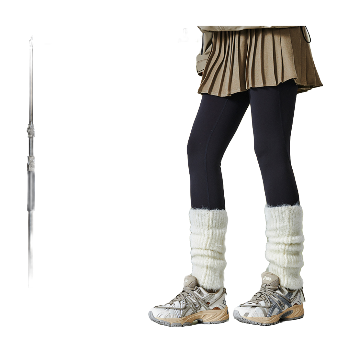 ASICS Gel Kahana Tr V2 Cream Pure Silver  vjsneaker.com