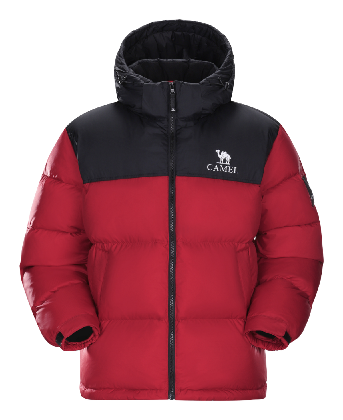 CAMEL Warm Fleece Collection Down Jacket Unisex  vjsneaker.com