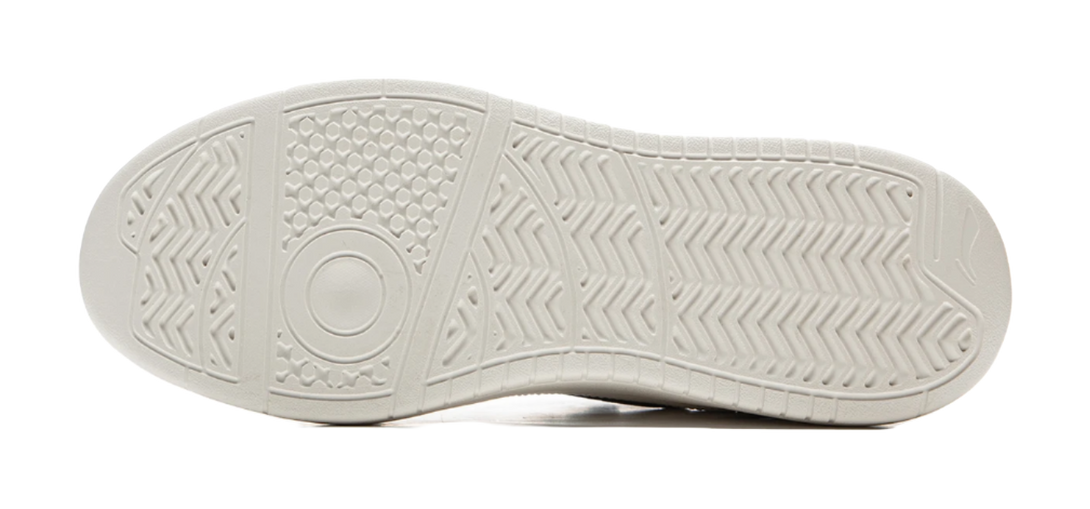 LiNing Yuanbao V3 Anti-Slip Wear-Resistant Low-Top Skateboard Shoes Men's Beige White Black 