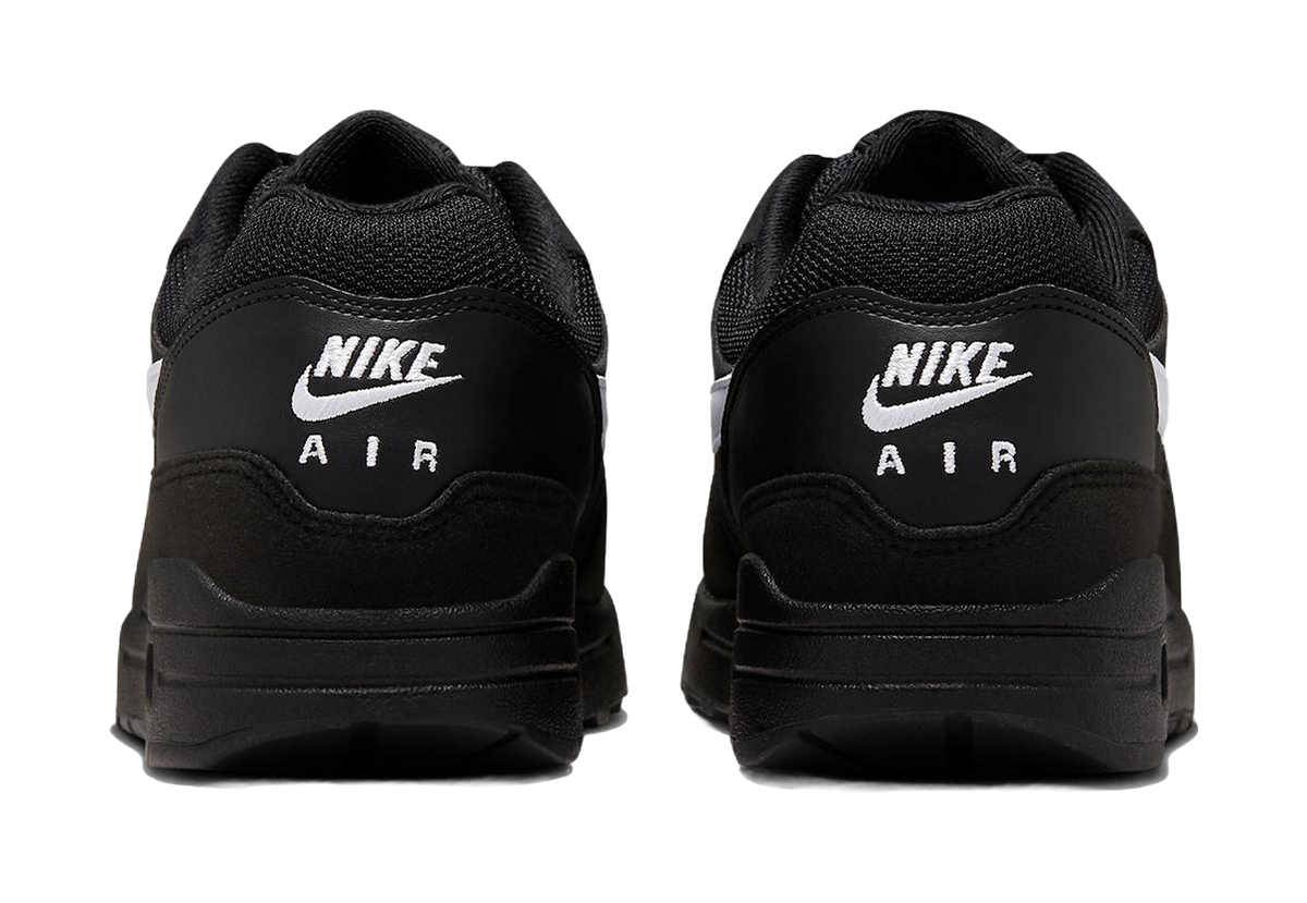 Nike Air Max 1 Black White Swoosh  vjsneaker.com