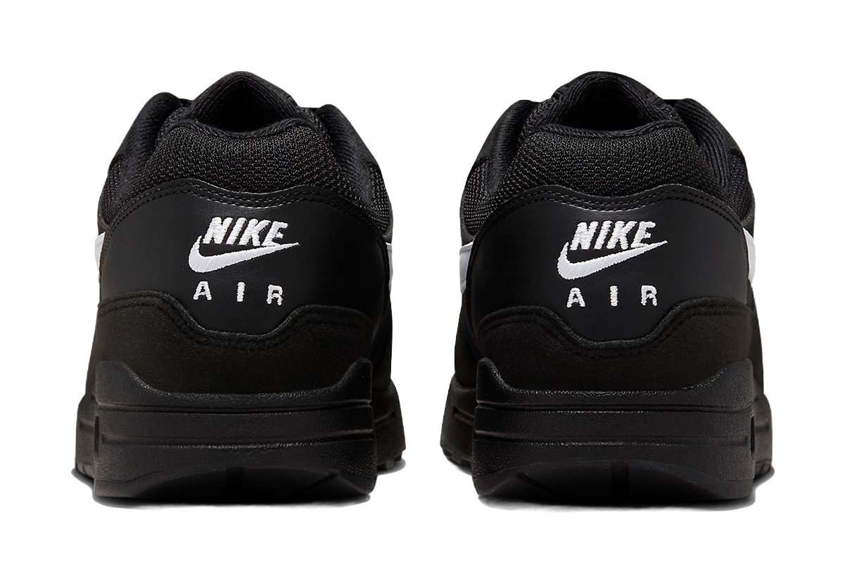 Nike Air Max 1 Black White Swoosh  vjsneaker.com