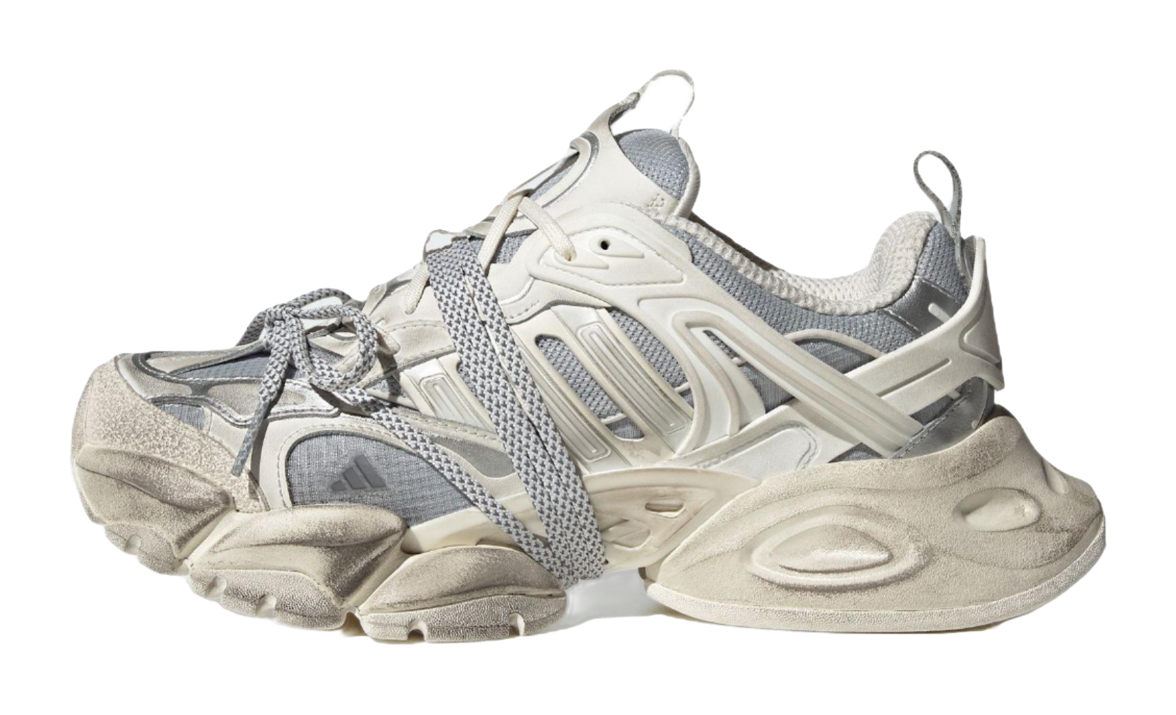 Adidas Vento Xlg Deluxe White Silver Metallic  vjsneaker.com