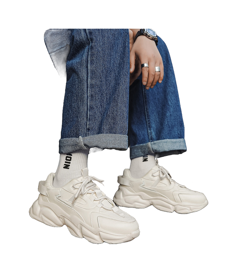 ZHR Heartbeat Love Confession Abrasion Resistant, Breathable, Lightweight Low top Chunky Sneakers Unisex 