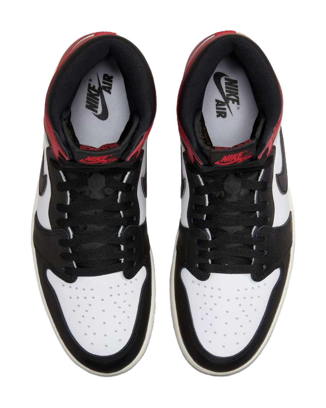 Jordan 1 Retro High Og Black Toe Reimagined  vjsneaker.com