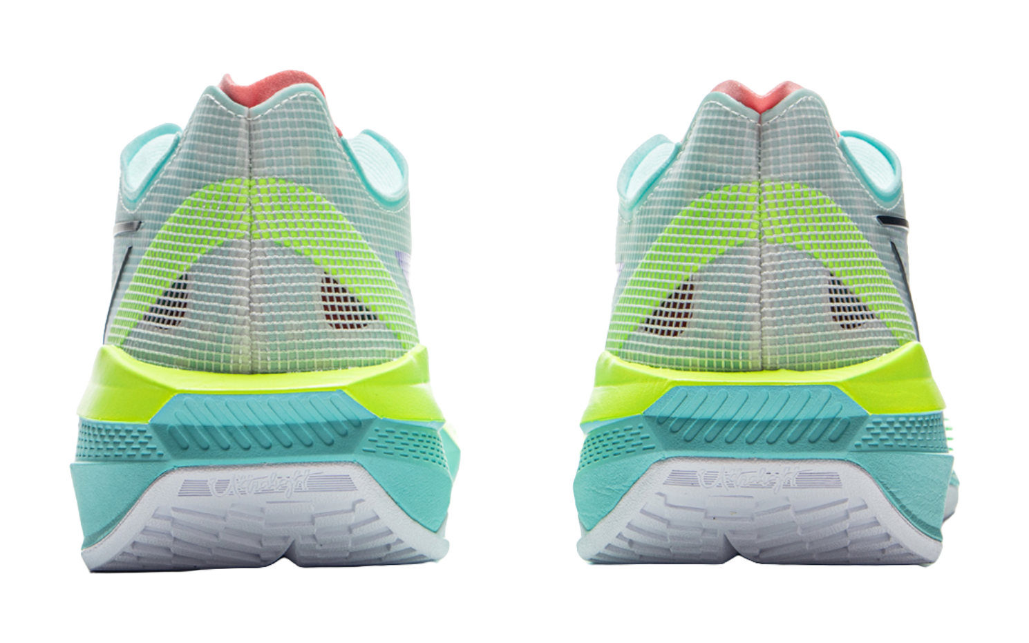 LiNing Ultra Light Cushioned Slip-Resistant Lightweight Low-Top Basketball Shoes Mens White Green  VJSNEAKER