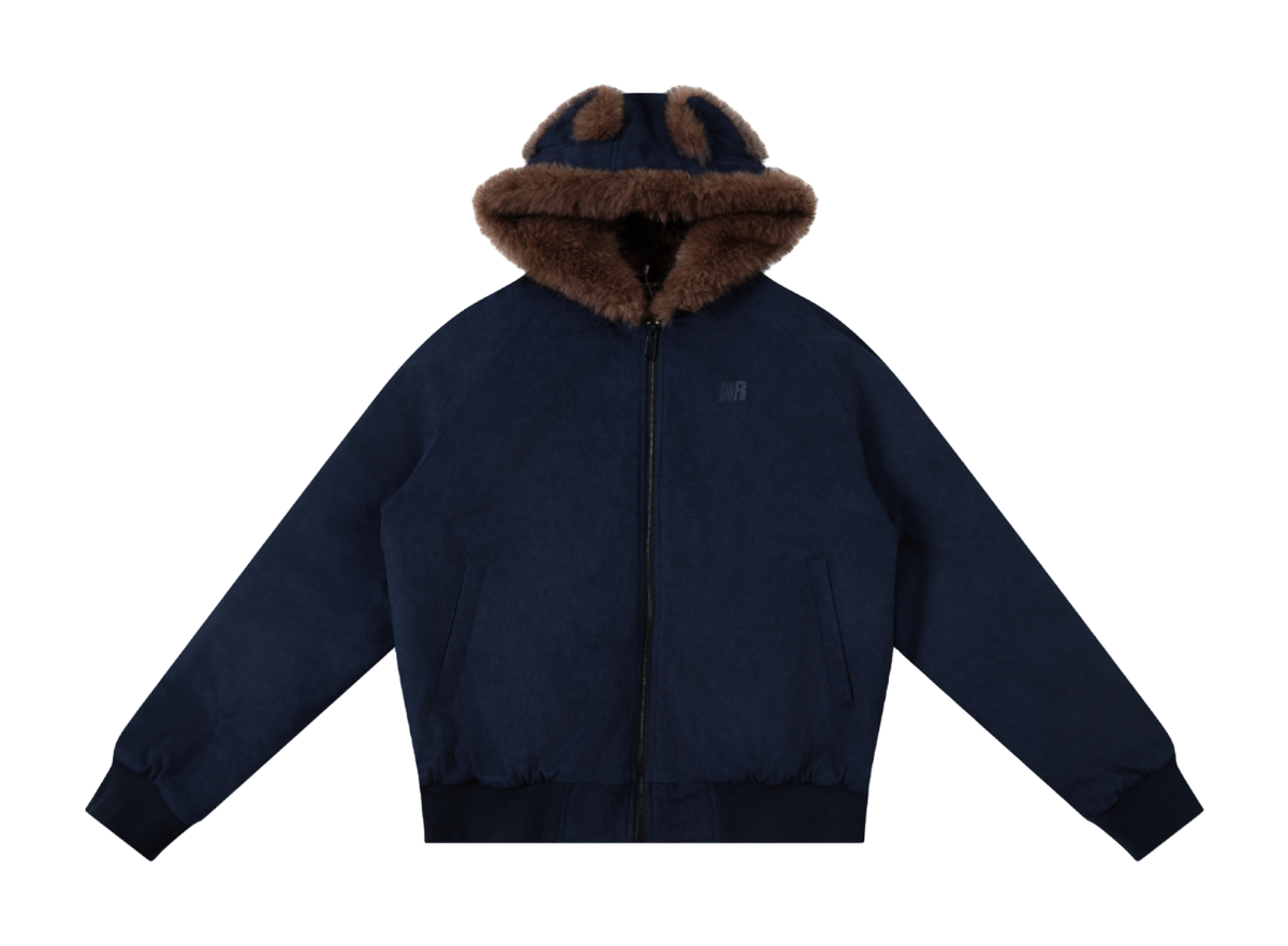 FDR Puffer Jackets Unisex Fur Collar Moderate  VJSNEAKER