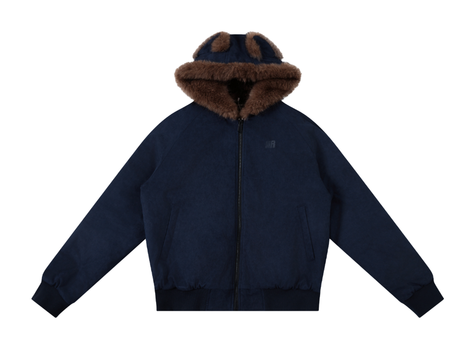 FDR Puffer Jackets Unisex Fur Collar Moderate  VJSNEAKER