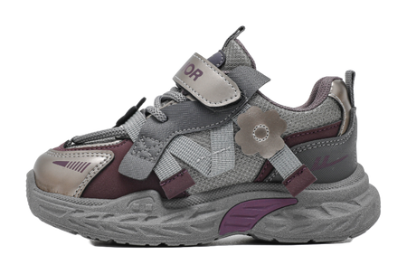 Warrior girls' sports shoes made of synthetic leather, comfortable, versatile, wear-resistant, lightweight, shock-absorbing, low top, girls' casual shoes for children  VJSNEAKER