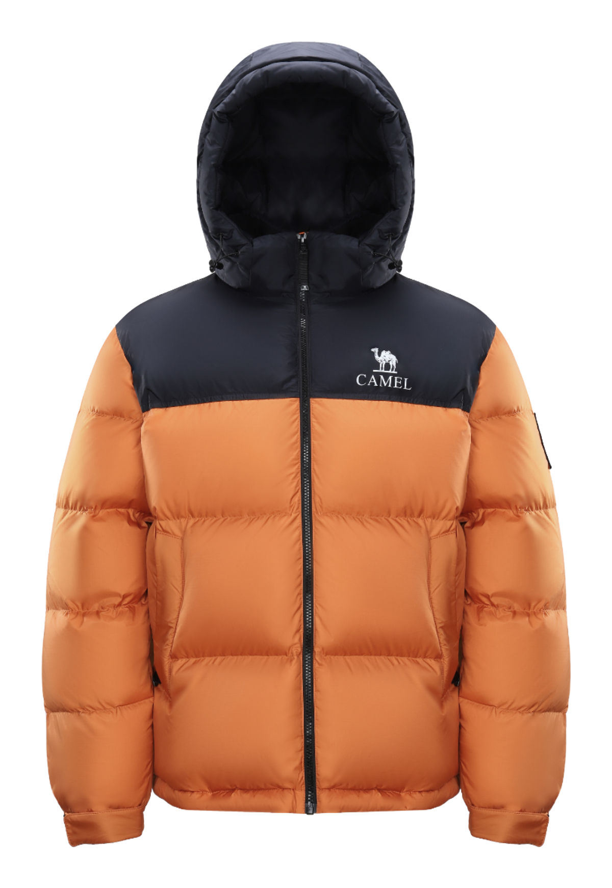 CAMEL Warm Fleece Collection Down Jacket Unisex  vjsneaker.com