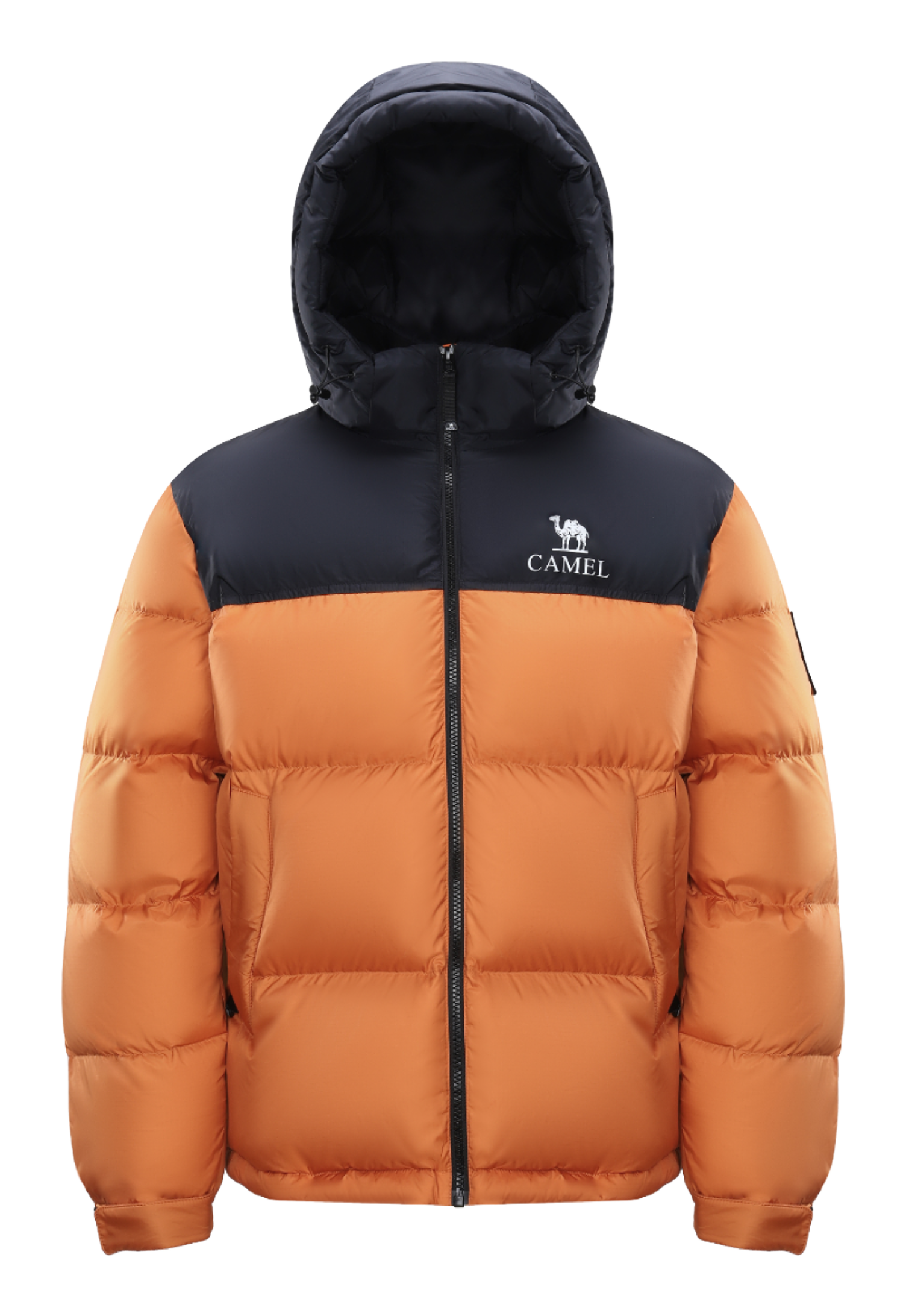 CAMEL Warm Fleece Collection Down Jacket Unisex  vjsneaker.com