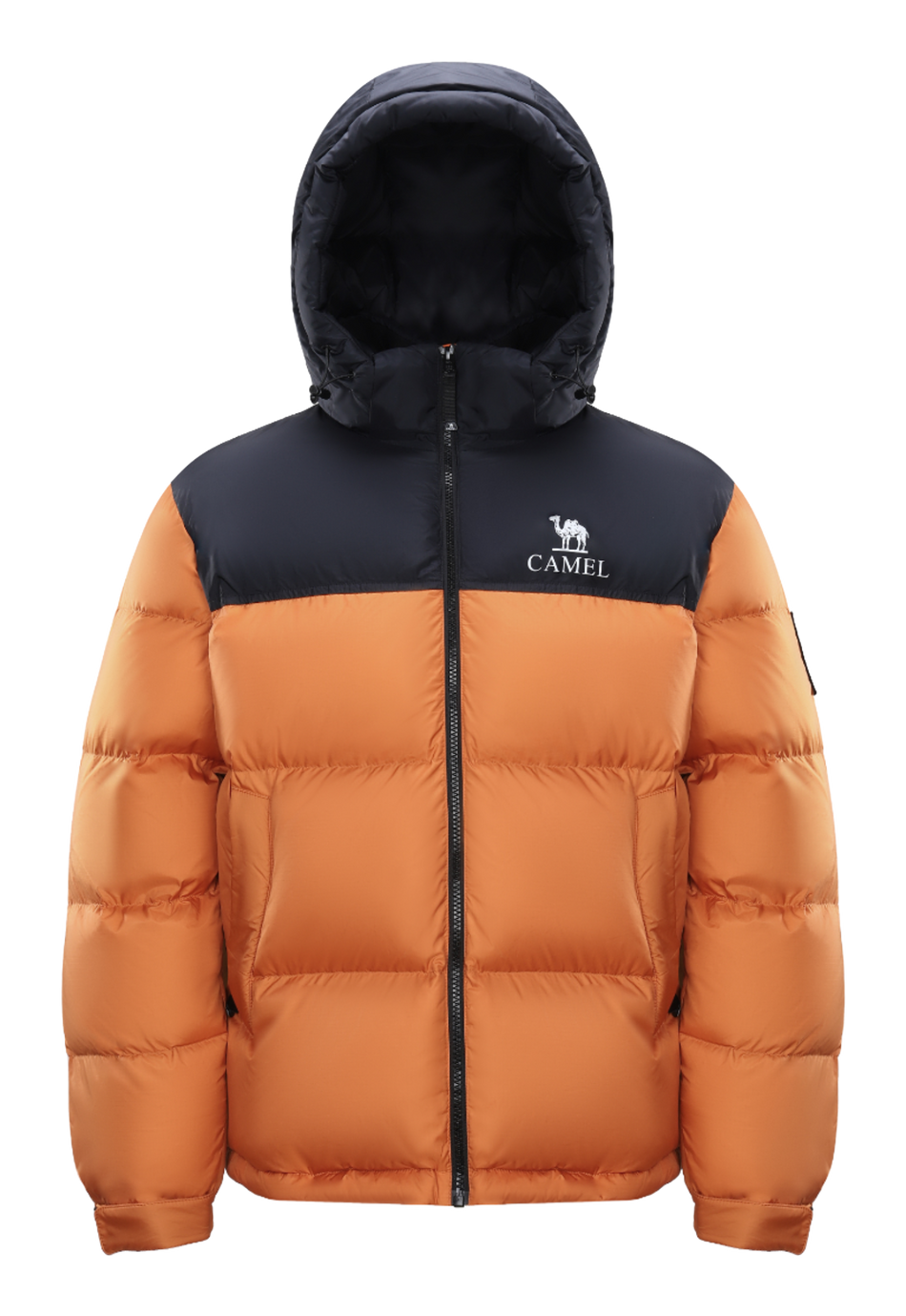 CAMEL Warm Fleece Collection Down Jacket Unisex  vjsneaker.com