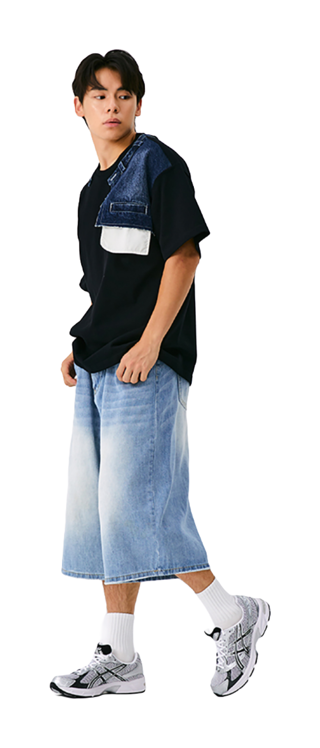 ASICS Gel 1130 White Shark Skin  vjsneaker.com